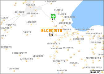 map of El Cerrito