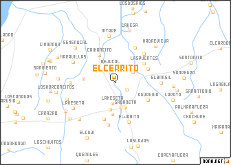 map of El Cerrito