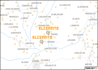 map of El Cerrito