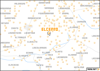 map of El Cerro