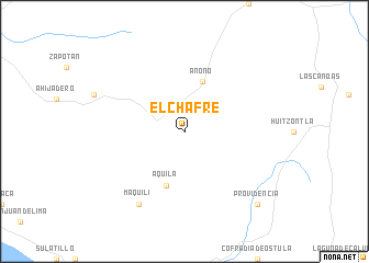 map of El Chafre