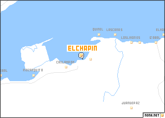 map of El Chapín