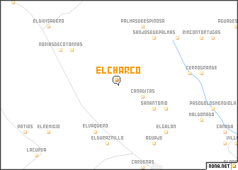 map of El Charco