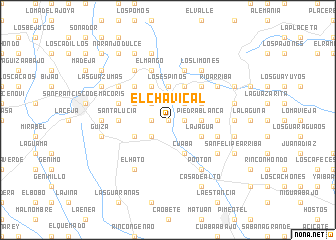 map of El Chavical