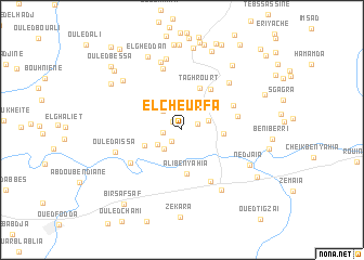 map of El Cheurfa
