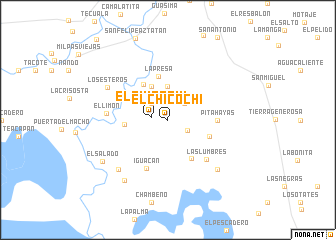 map of El Chicochi