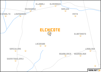 map of El Chicote