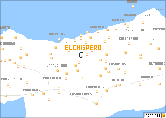 map of El Chispero