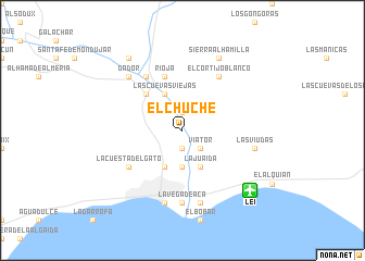 map of El Chuche