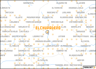 map of El Chupadero