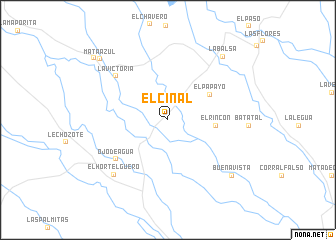 map of El Cinal