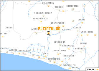 map of El Cintular