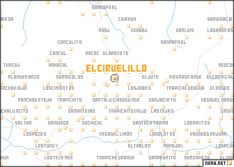 map of El Ciruelillo