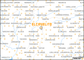 map of El Ciruelito