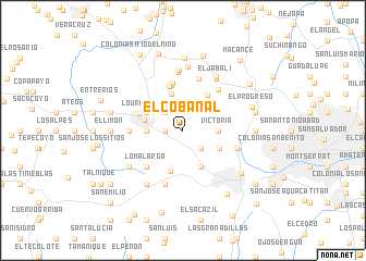 map of El Cobanal