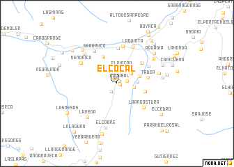 map of El Cocal