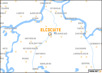 map of El Cocuite