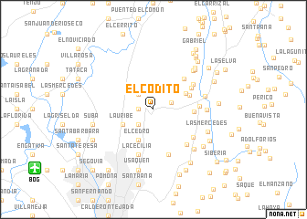 map of El Codito