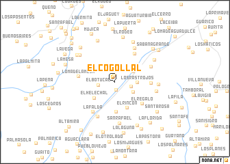map of El Cogollal