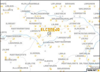 map of El Conejo