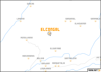 map of El Congal