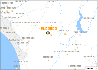 map of El Congo