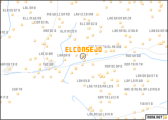 map of El Consejo