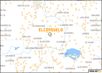 map of El Consuelo