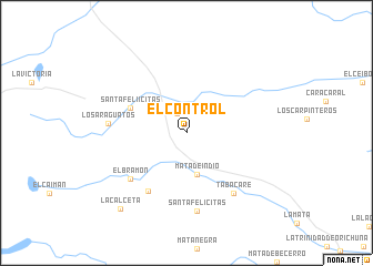 map of El Control