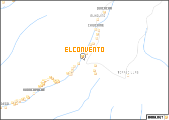 map of El Convento