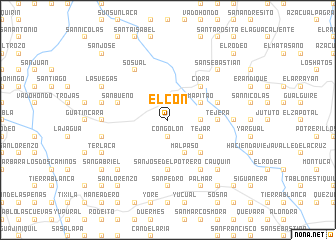 map of El Con