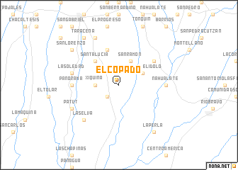 map of El Copado
