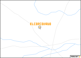 map of El Corcovado