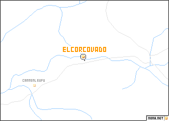 map of El Corcovado