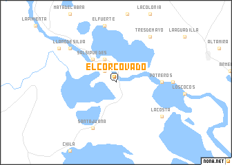 map of El Corcovado