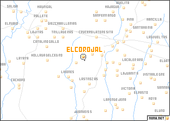 map of El Corojal