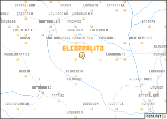 map of El Corralito