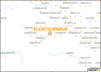 map of El Cortezo Abajo