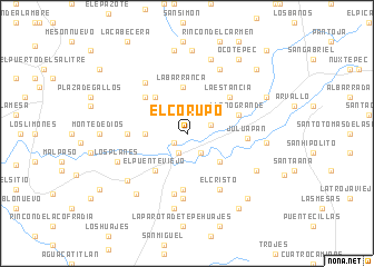 map of El Corupo