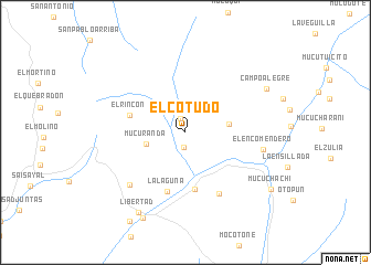 map of El Cotudo