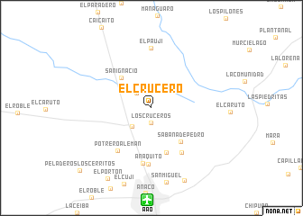 map of El Crucero