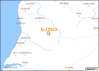 map of El Cruce