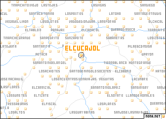 map of El Cucajol