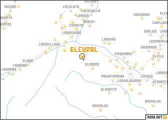 map of El Cural