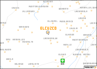 map of El Cuzco