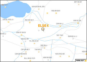 map of Eldek