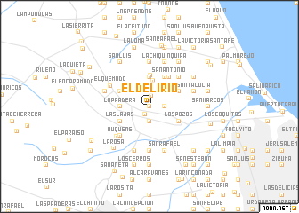 map of El Delirio