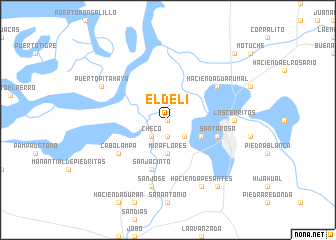 map of Eldeli