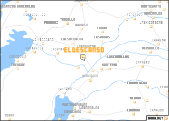 map of El Descanso