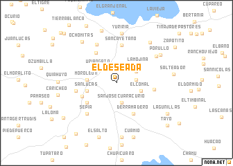 map of El Deseada